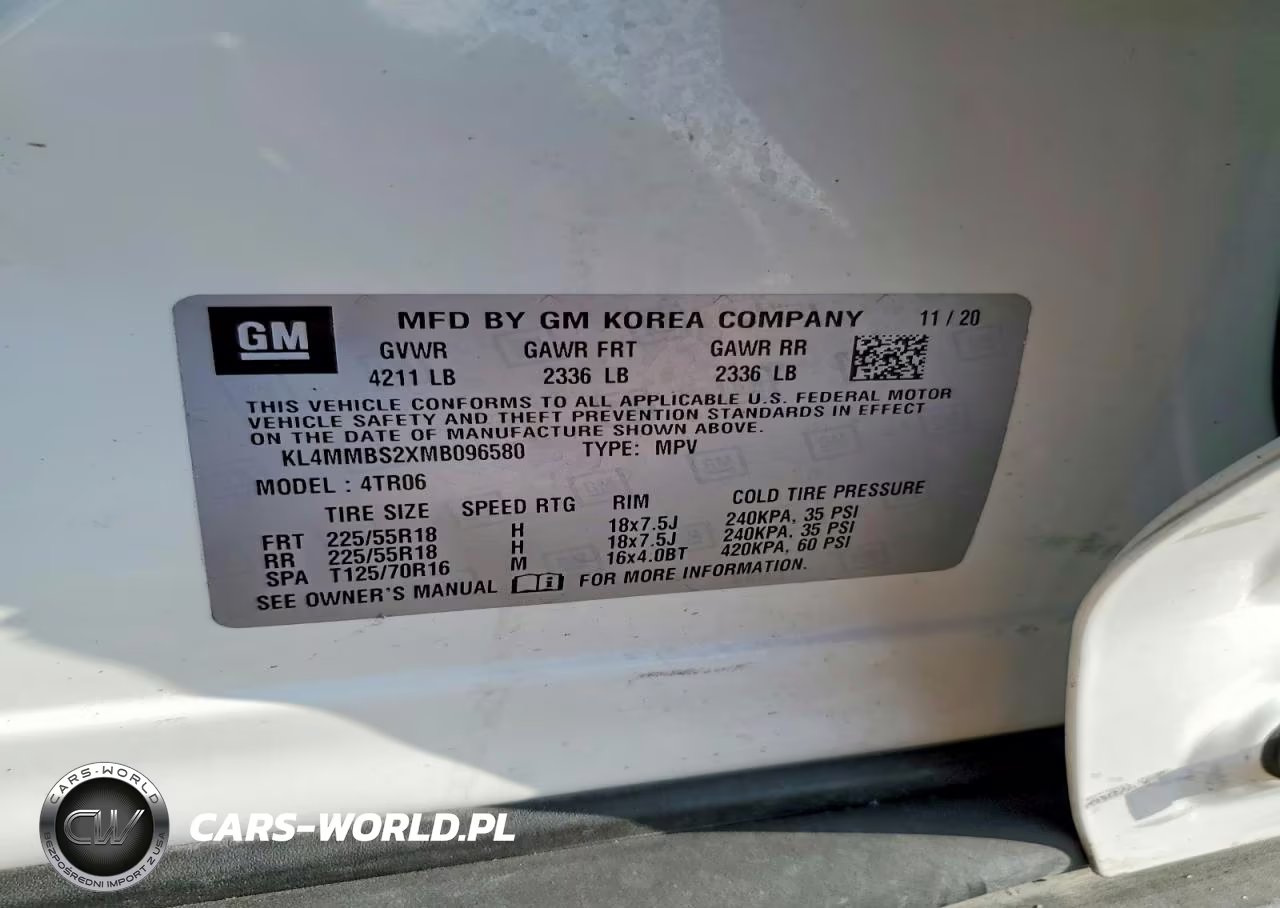 2021 Buick Encore Gx Preferred VIN:KL4MMBS2XMB096580 - 12