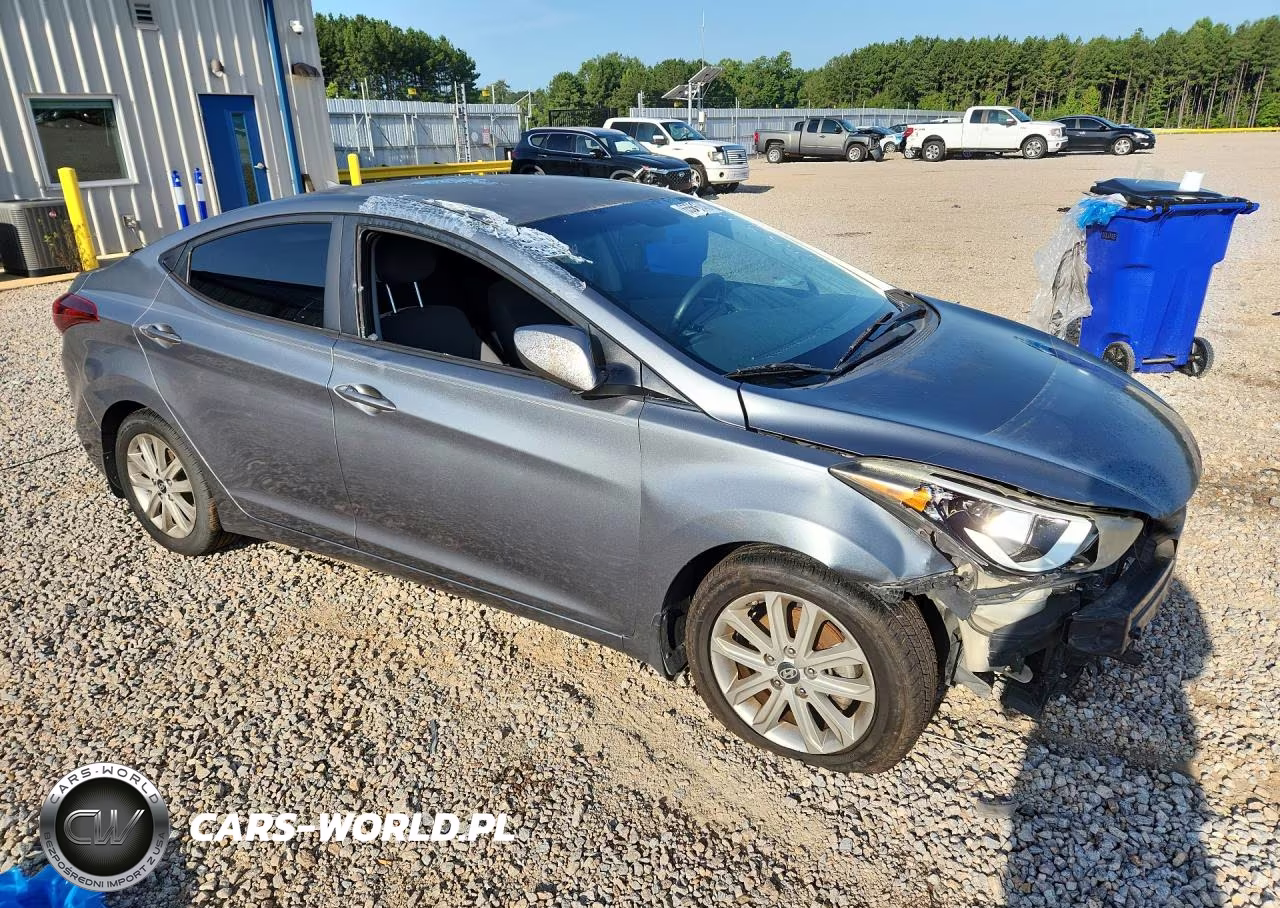 2016 Hyundai Elantra Se VIN:KMHDH4AE0GU623855 - 4