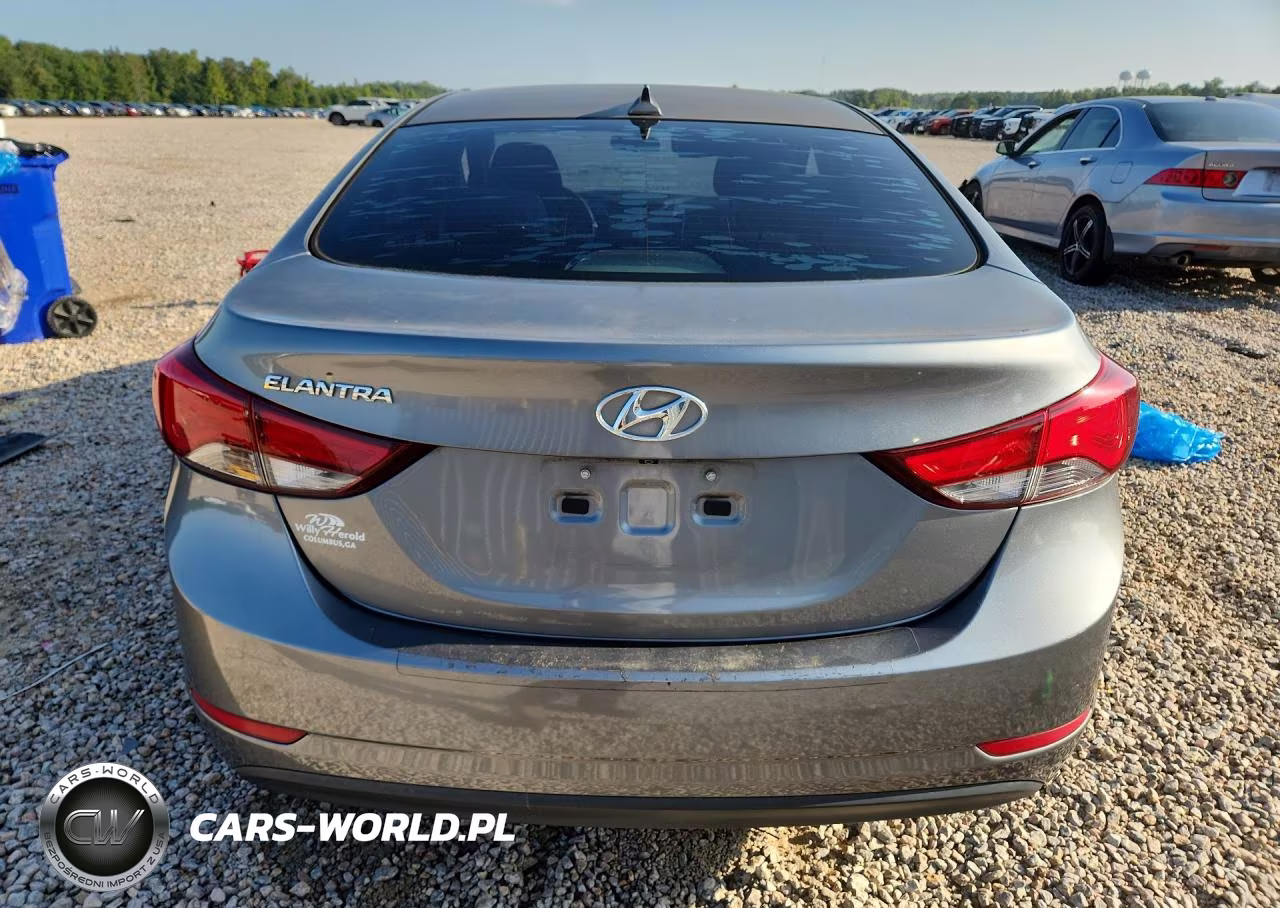2016 Hyundai Elantra Se VIN:KMHDH4AE0GU623855 - 6