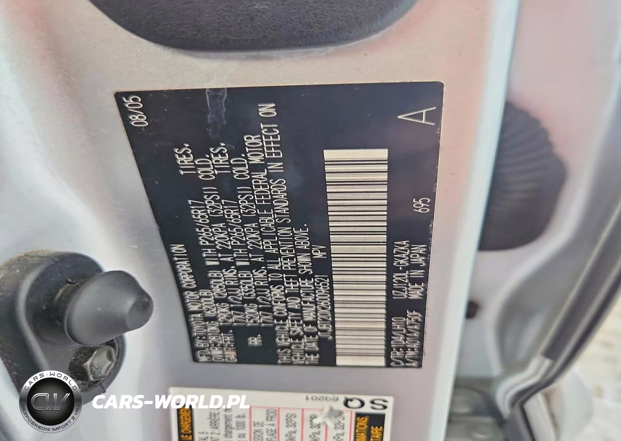 2006 Lexus Gx 470 VIN:JTJBT20X260096521 - 13