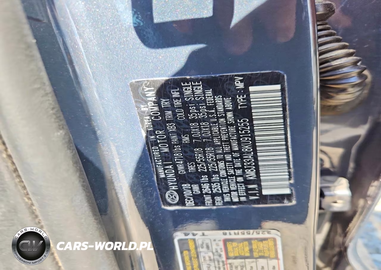 2019 Hyundai Tucson Sel VIN:KM8J33AL8KU915255 - 13