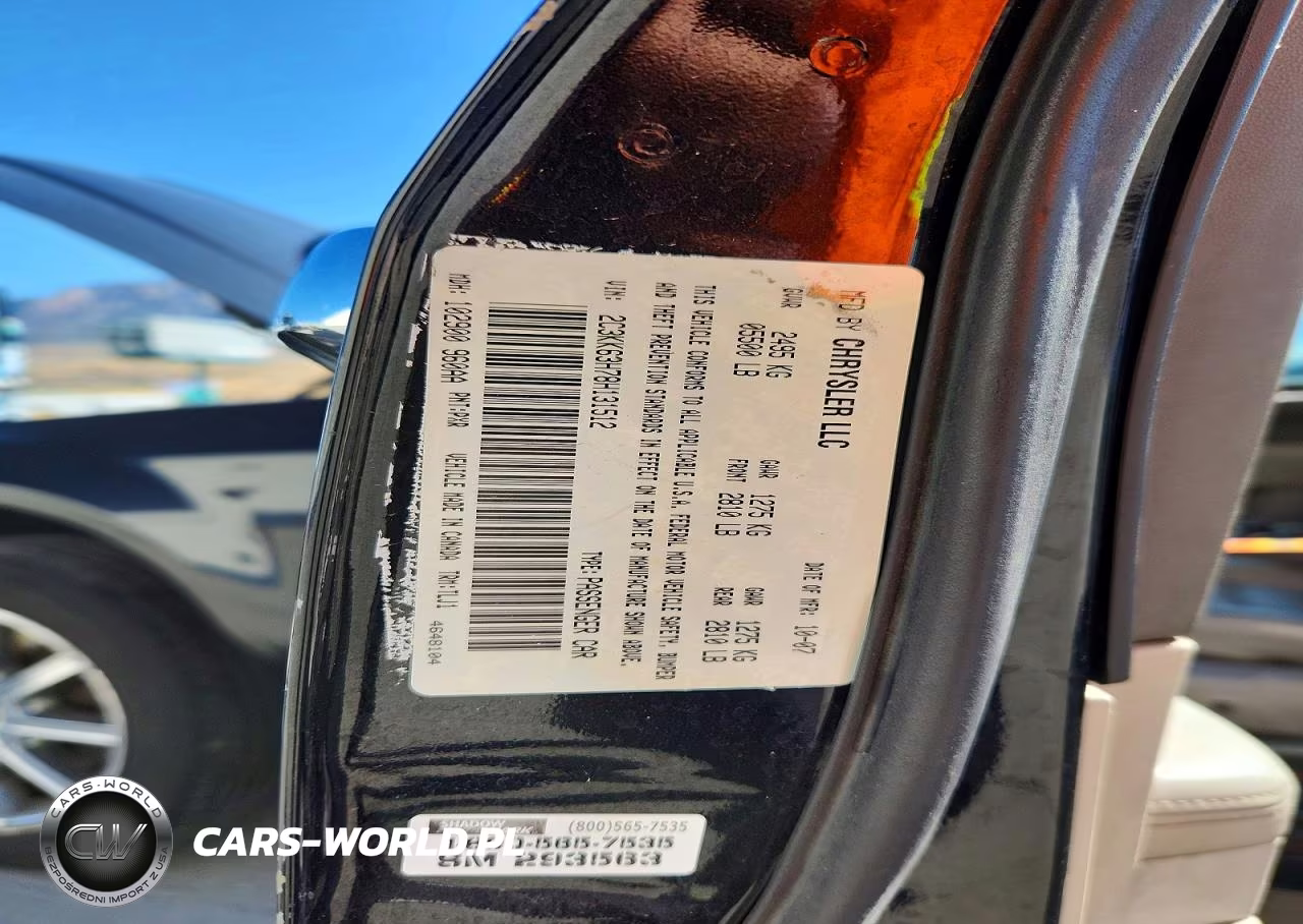 2008 Chrysler 300C VIN:2C3KK63H78H131512 - 12