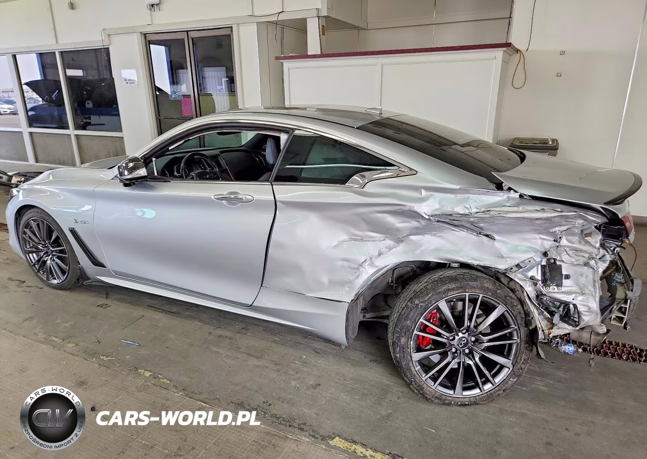 2017 Infiniti Q60 Red Sport 400 VIN:JN1FV7ELXHM702325 - 2
