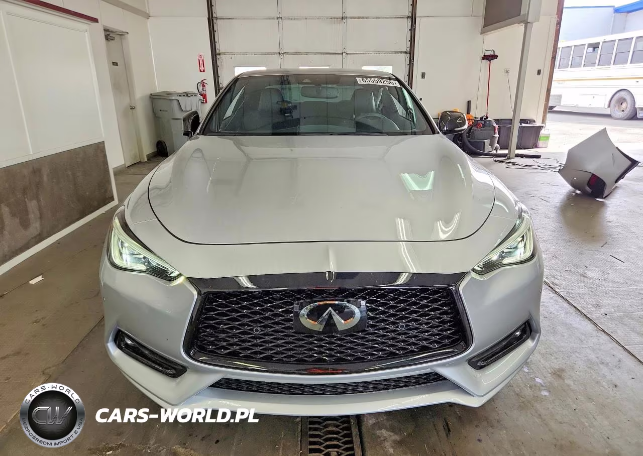 2017 Infiniti Q60 Red Sport 400 VIN:JN1FV7ELXHM702325 - 5