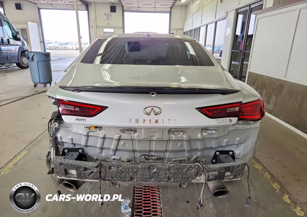 2017 Infiniti Q60 Red Sport 400 VIN:JN1FV7ELXHM702325 - 6