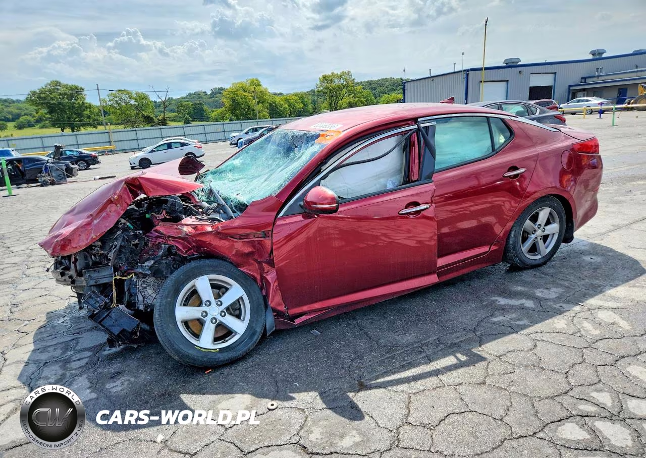 2015 Kia Optima Lx VIN:5XXGM4A76FG390549 - 1