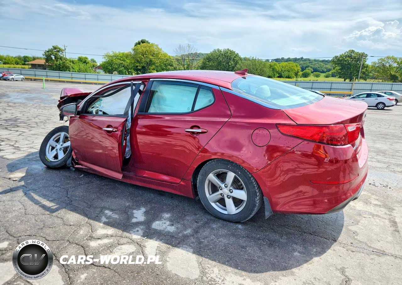 2015 Kia Optima Lx VIN:5XXGM4A76FG390549 - 2