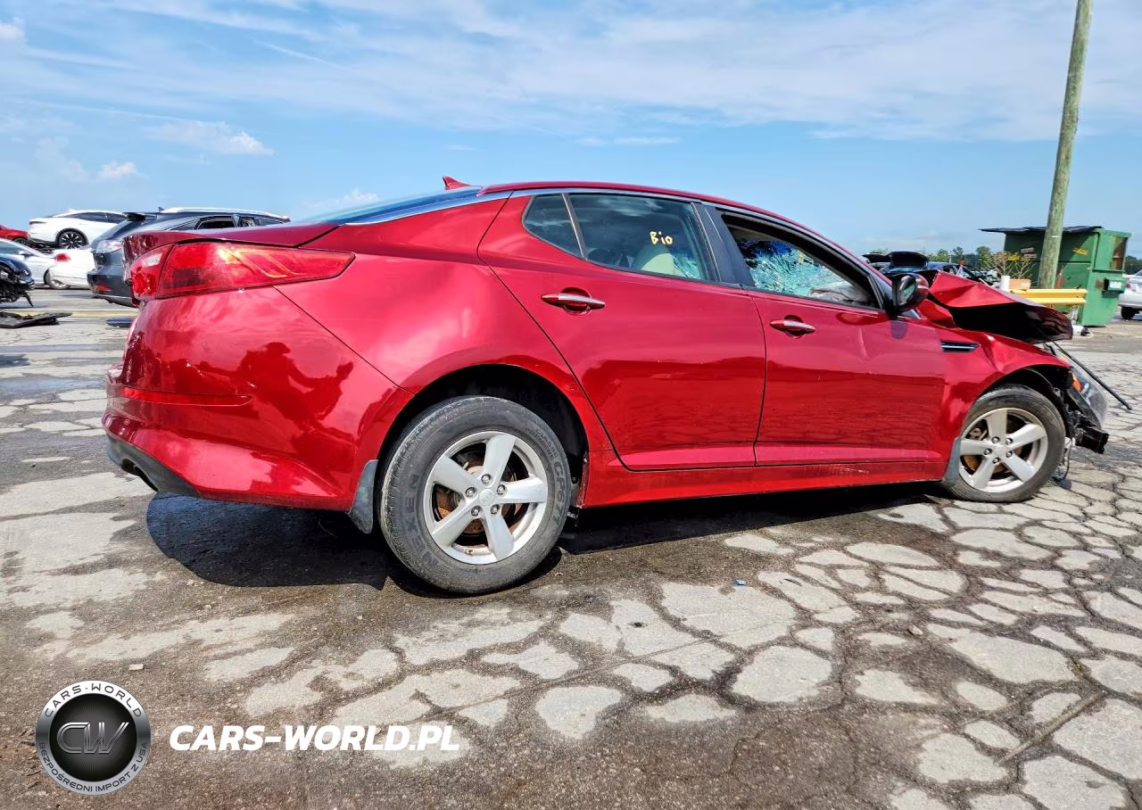 2015 Kia Optima Lx VIN:5XXGM4A76FG390549 - 3