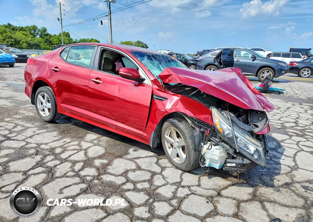 2015 Kia Optima Lx VIN:5XXGM4A76FG390549 - 4