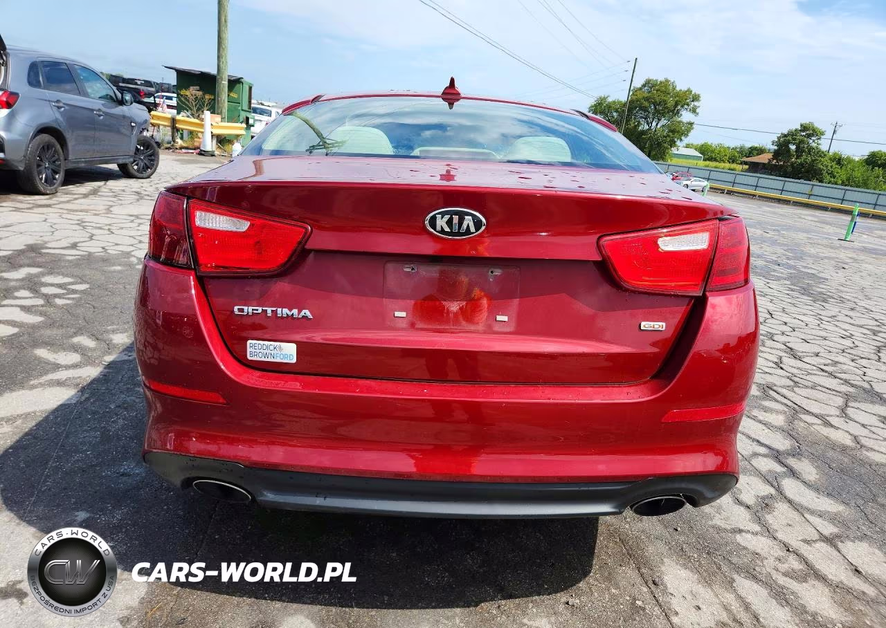 2015 Kia Optima Lx VIN:5XXGM4A76FG390549 - 6