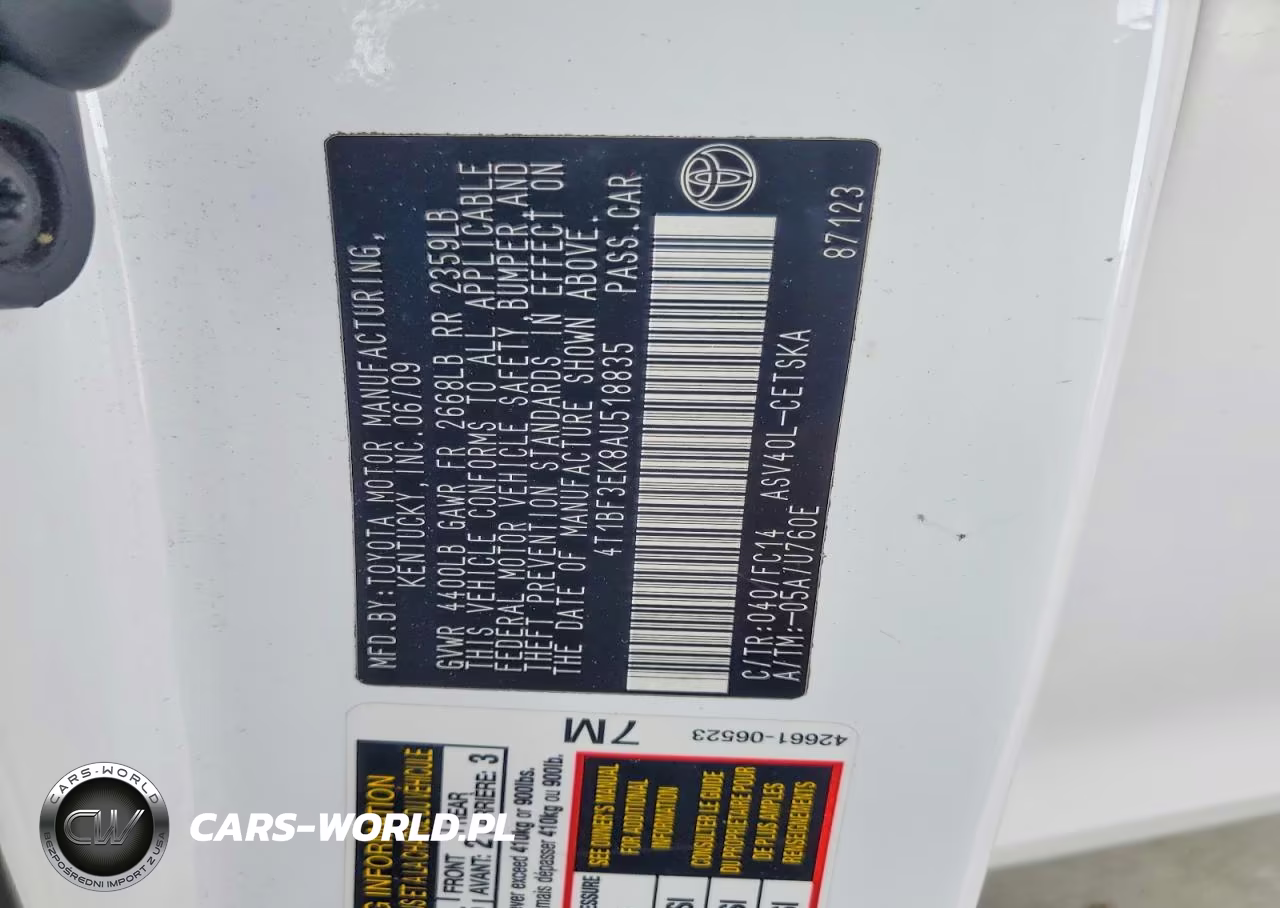 2010 Toyota Camry Se VIN:4T1BF3EK8AU518835 - 13