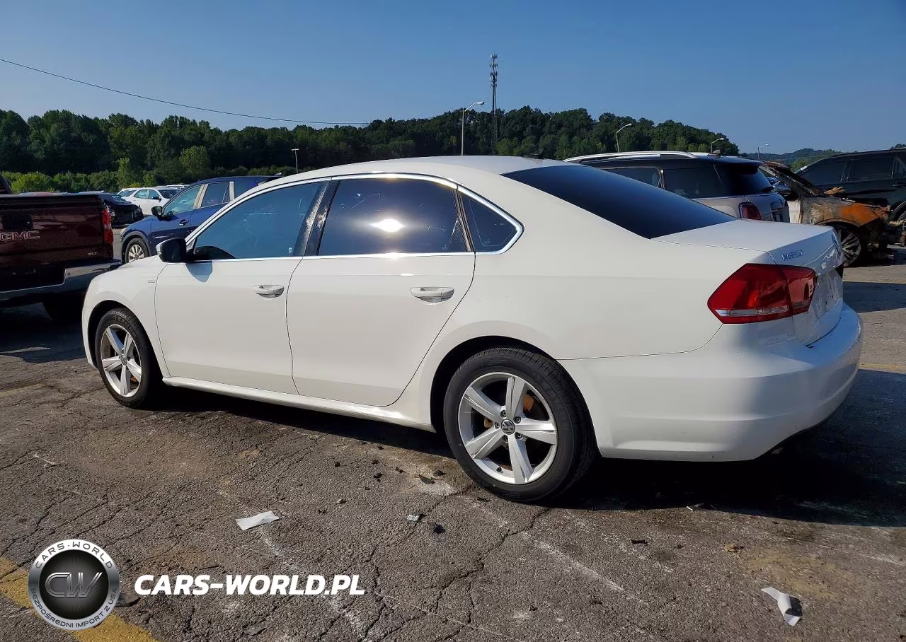 2014 Volkswagen Passat S VIN:1VWAT7A30EC039803 - 2