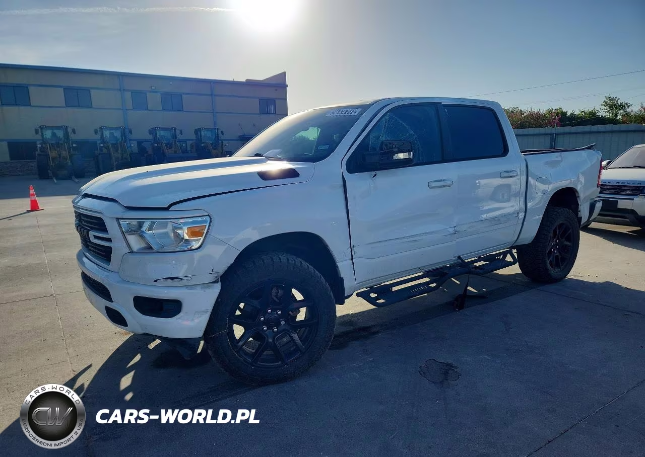 2019 Ram 1500 Big Horn-Lone Star VIN:1C6RREFTXKN822233 - 1