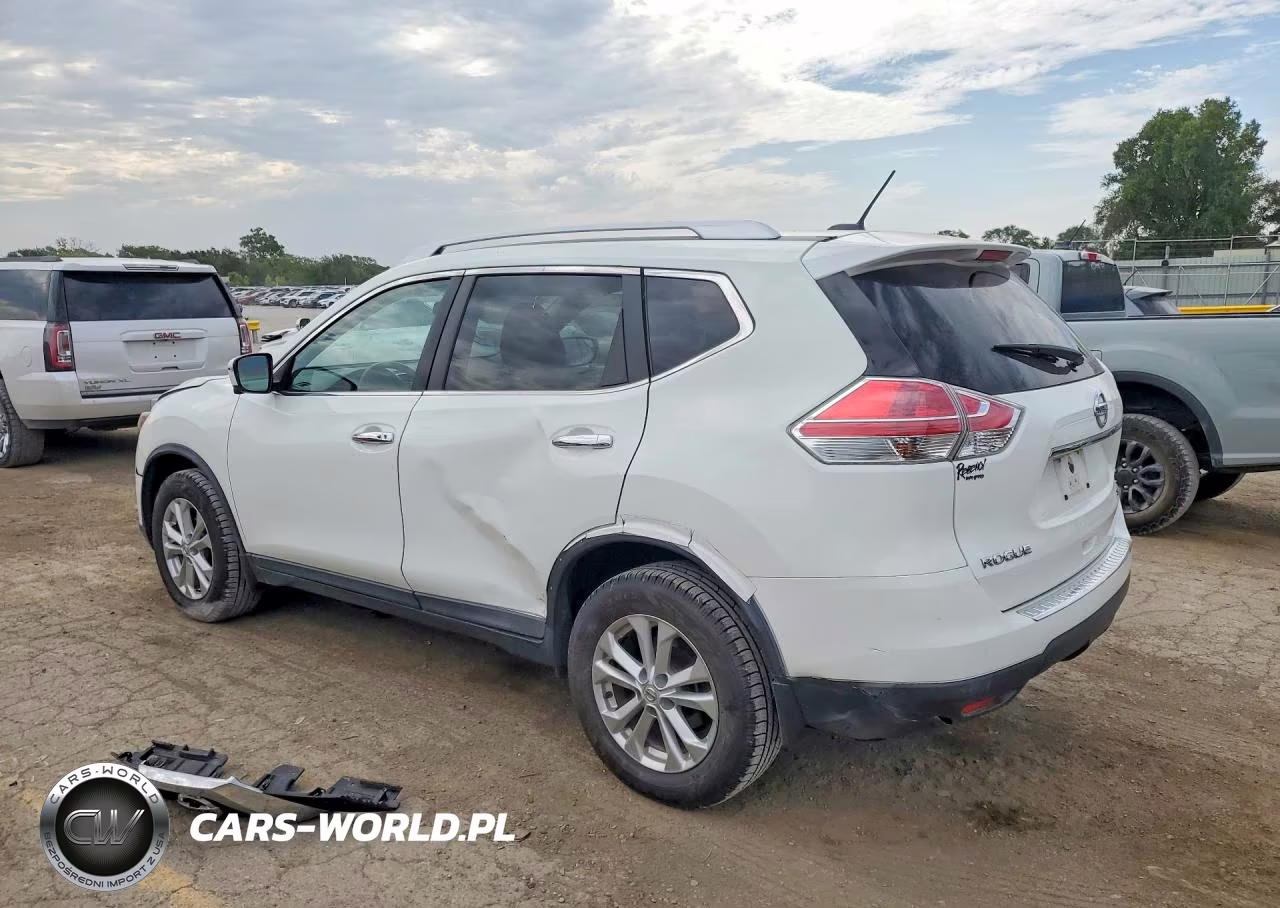 2016 Nissan Rogue Sv VIN:KNMAT2MV0GP718372 - 2