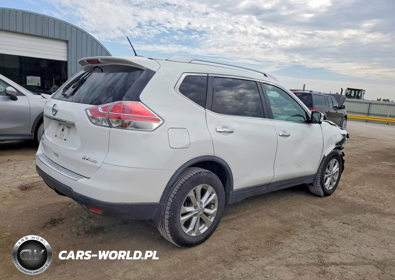 2016 Nissan Rogue Sv VIN:KNMAT2MV0GP718372 - 3