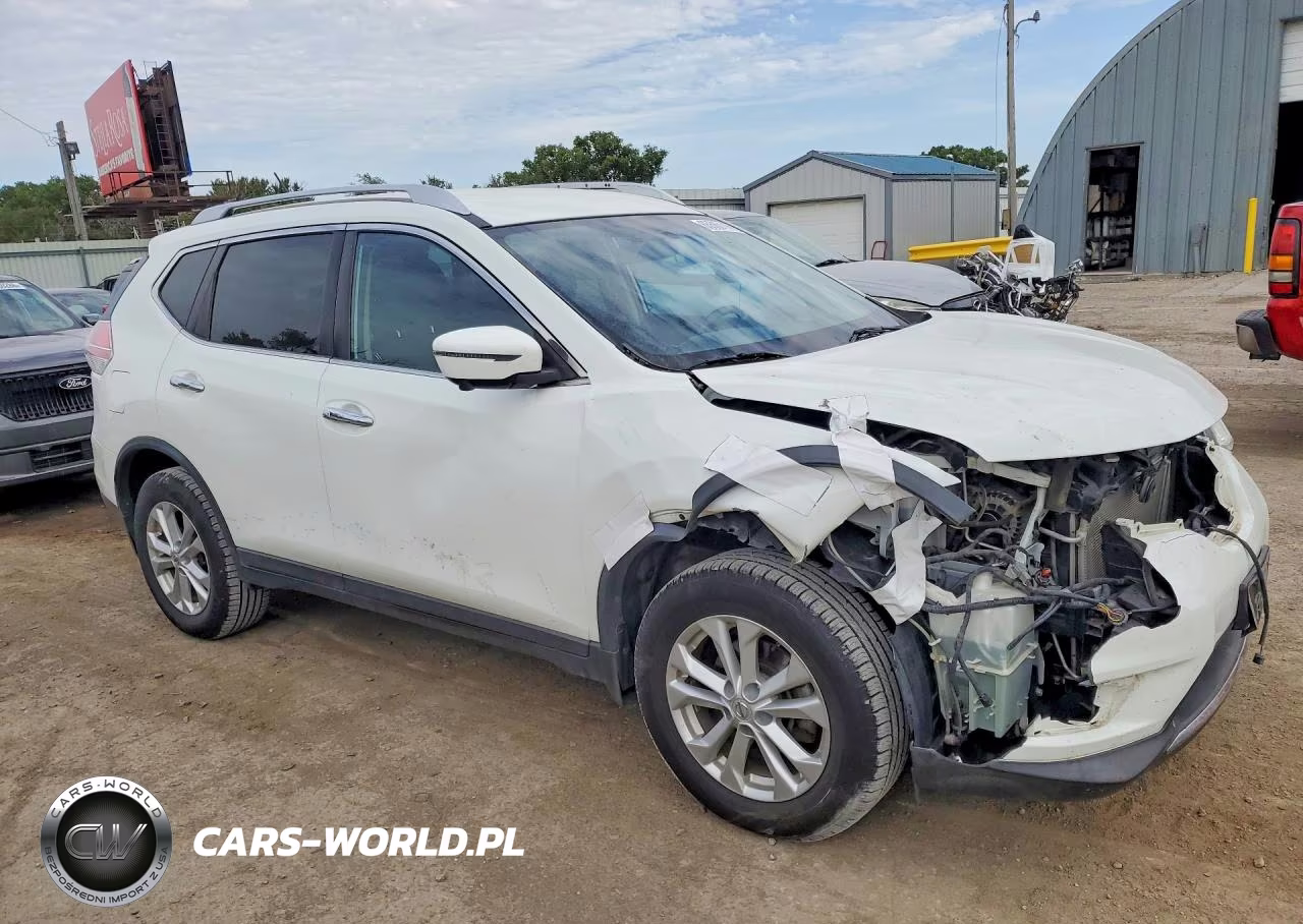 2016 Nissan Rogue Sv VIN:KNMAT2MV0GP718372 - 4