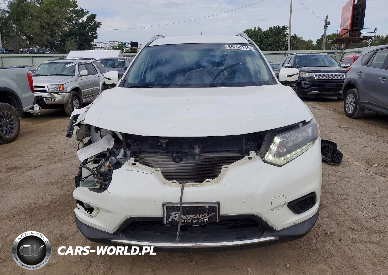 2016 Nissan Rogue Sv VIN:KNMAT2MV0GP718372 - 5