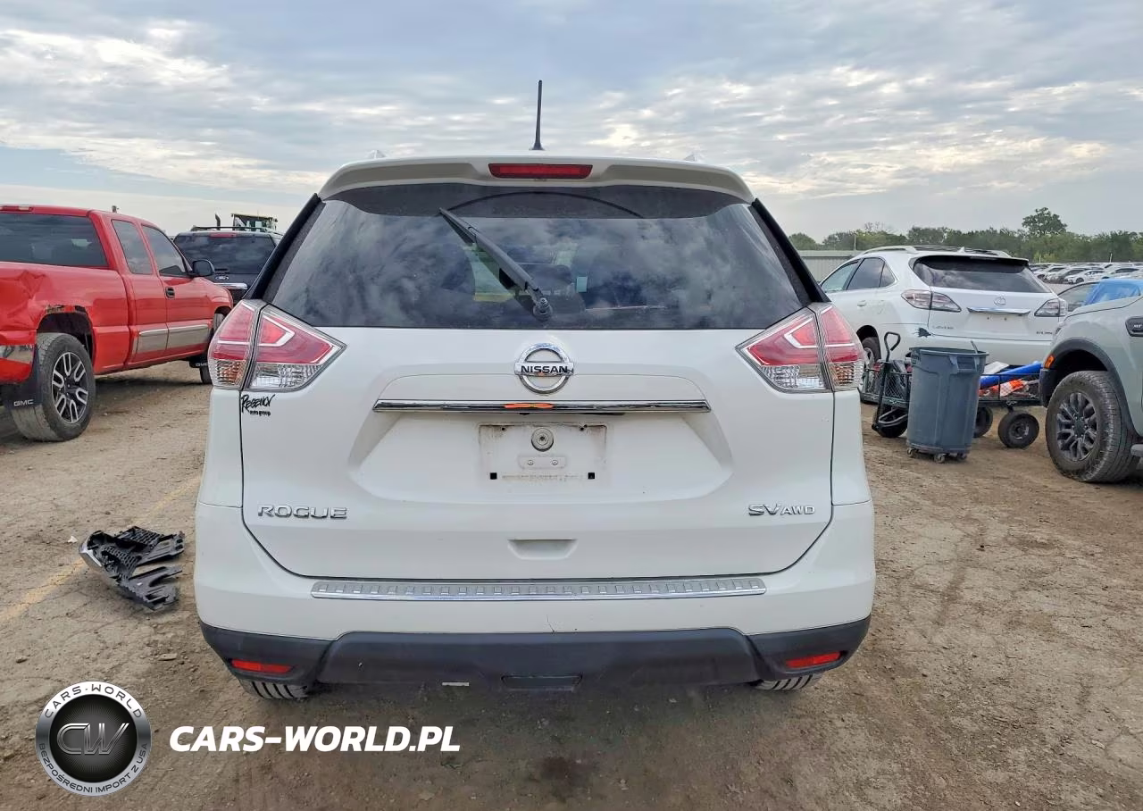2016 Nissan Rogue Sv VIN:KNMAT2MV0GP718372 - 6
