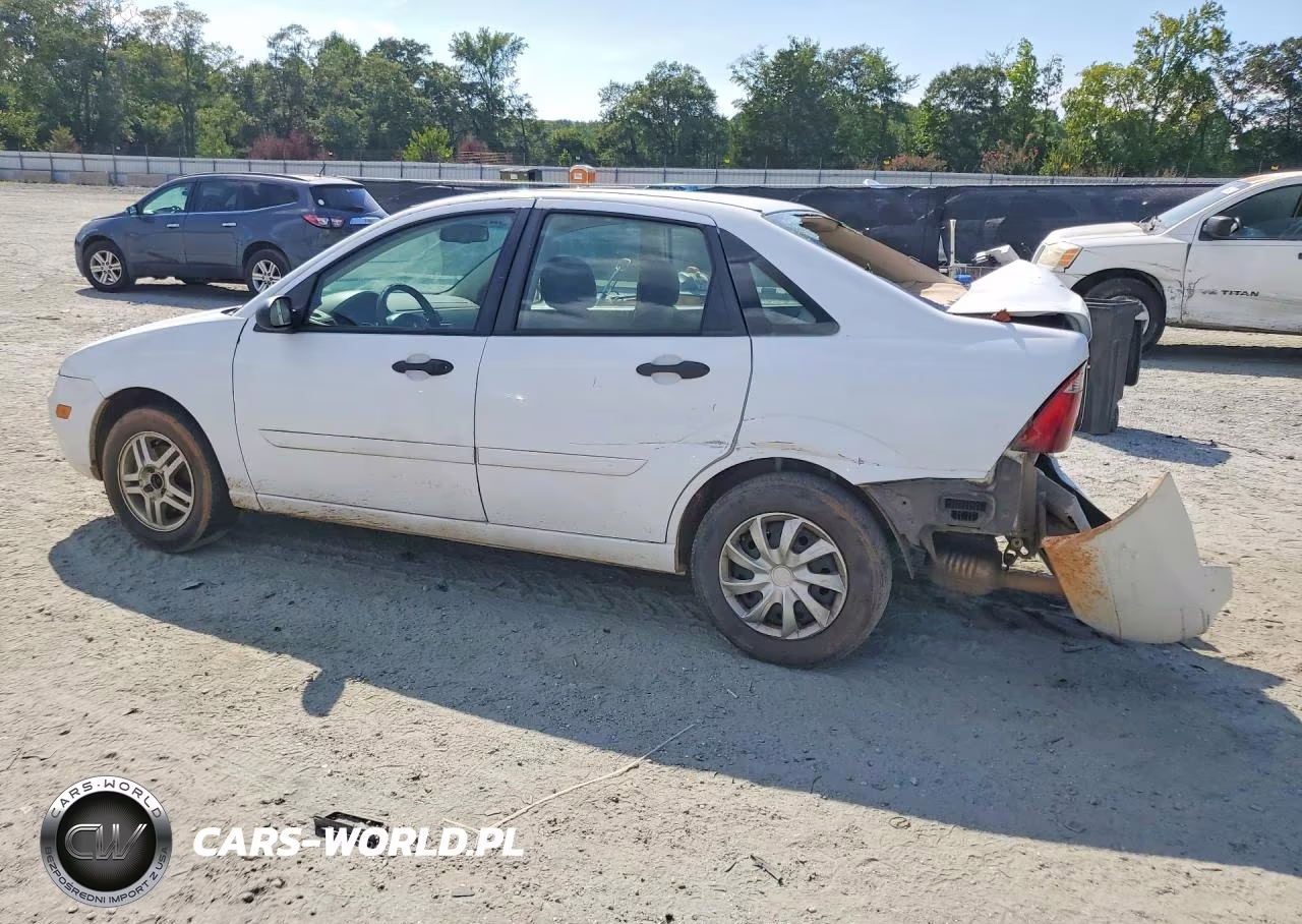 2007 Ford Focus Zx4 VIN:1FAHP34N27W176986 - 2