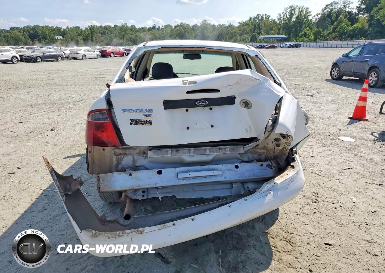 2007 Ford Focus Zx4 VIN:1FAHP34N27W176986 - 6