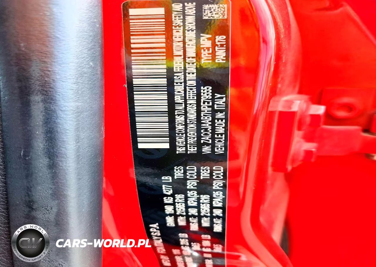 2017 Jeep Renegade Sport VIN:ZACCJAAB7HPE79555 - 12