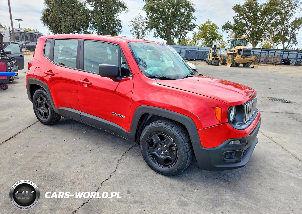 2017 Jeep Renegade Sport VIN:ZACCJAAB7HPE79555 - 4
