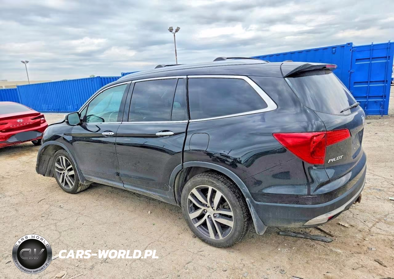 2017 Honda Pilot Elite VIN:5FNYF6H06HB055820 - 2