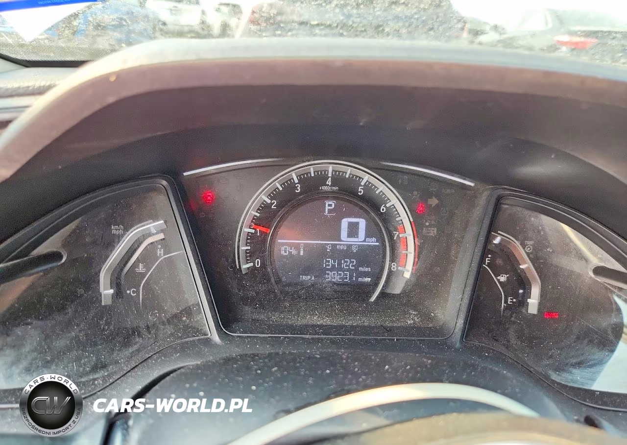2016 Honda Civic Lx VIN:19XFC2F54GE080257 - 9