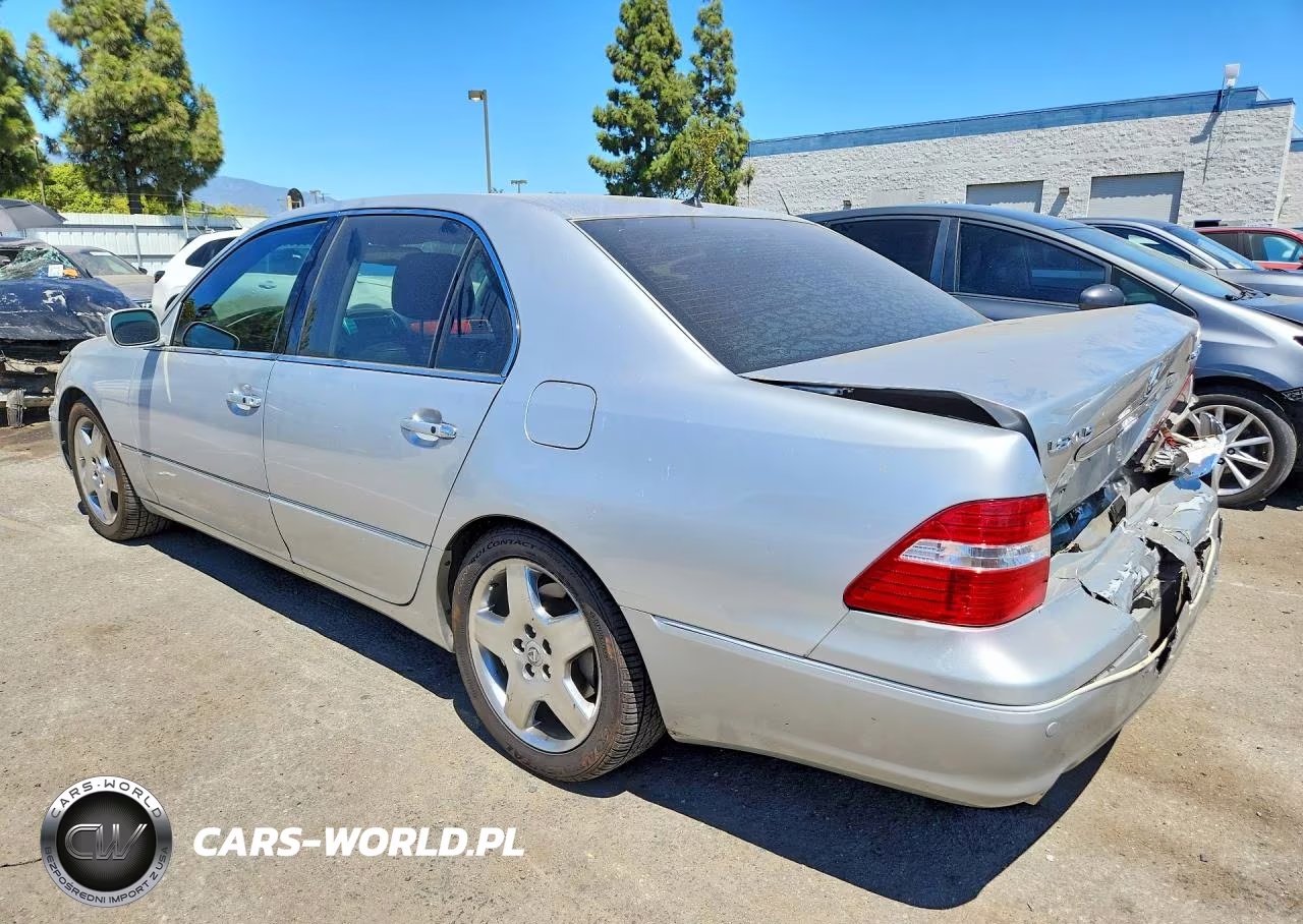2006 Lexus Ls 430 VIN:JTHBN36F665031142 - 2