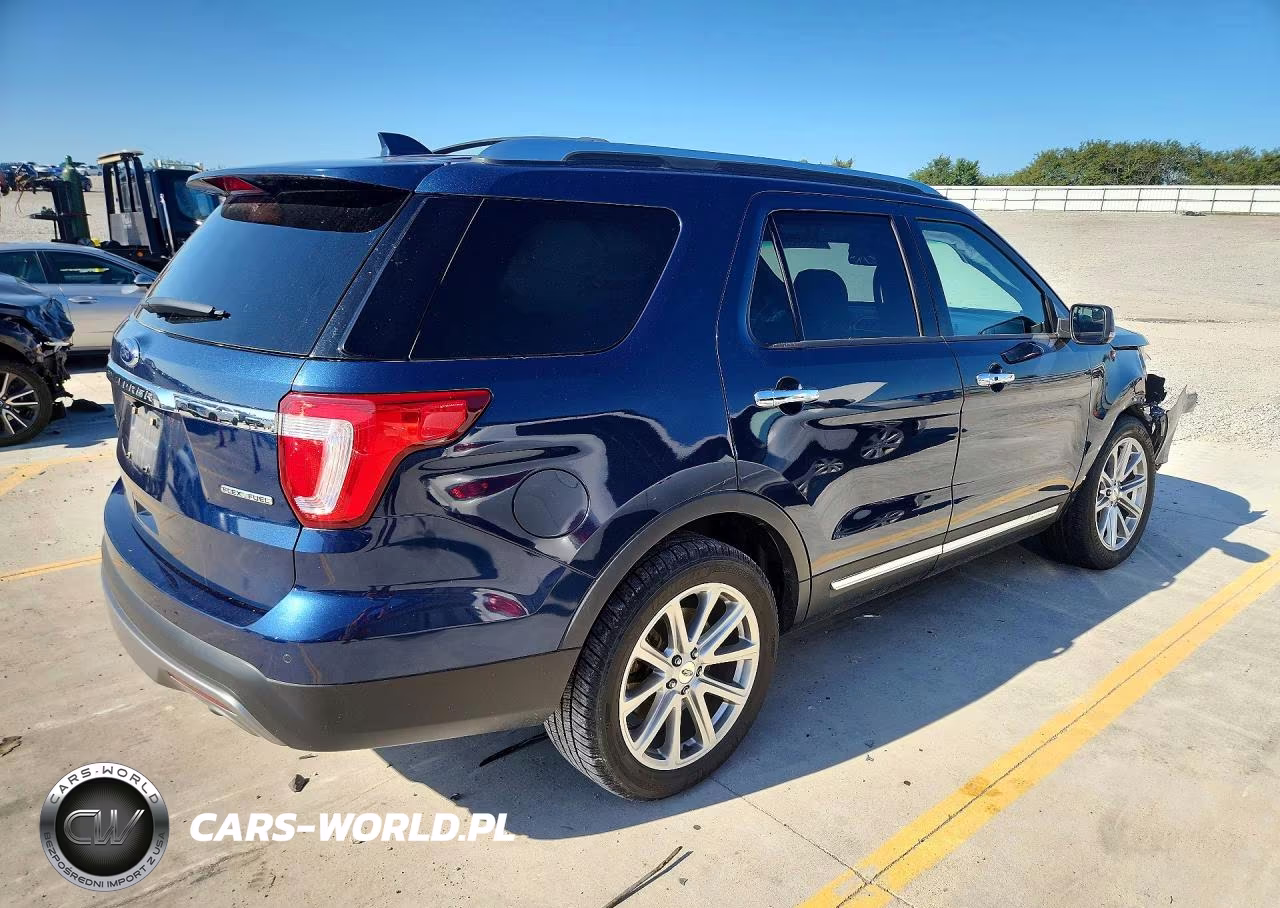 2016 Ford Explorer Limited VIN:1FM5K7F85GGD11801 - 3