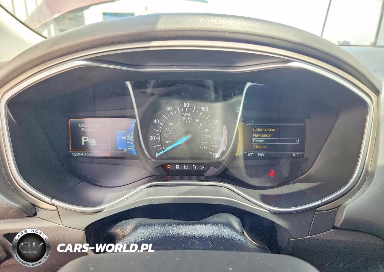 2016 Ford Fusion Se VIN:3FA6P0H97GR290648 - 9