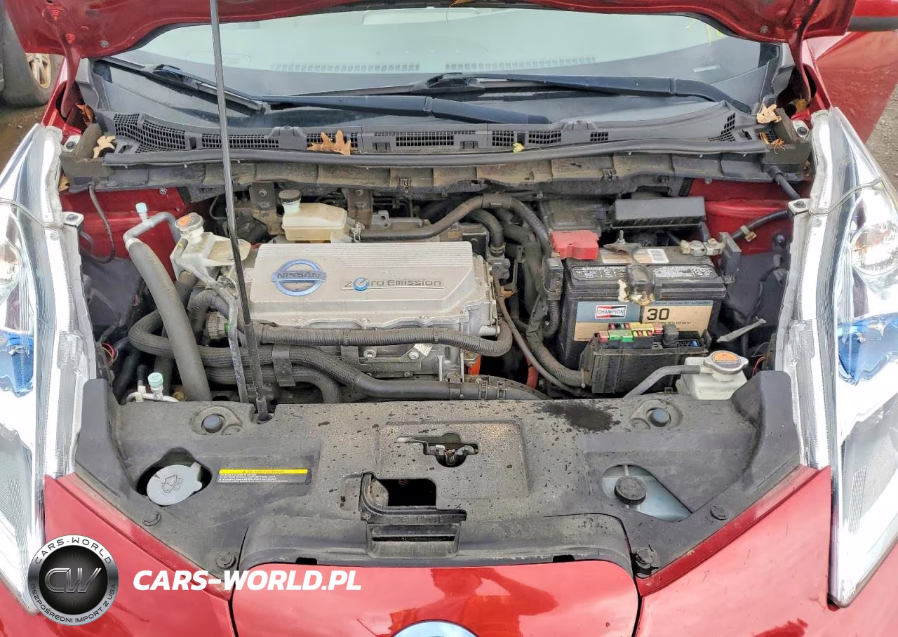 2012 Nissan Leaf Sv VIN:JN1AZ0CP6CT018589 - 12
