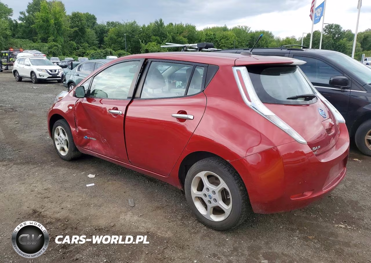 2012 Nissan Leaf Sv VIN:JN1AZ0CP6CT018589 - 2