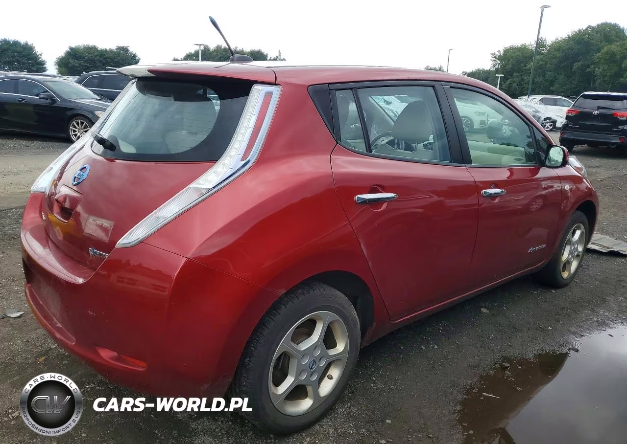 2012 Nissan Leaf Sv VIN:JN1AZ0CP6CT018589 - 3