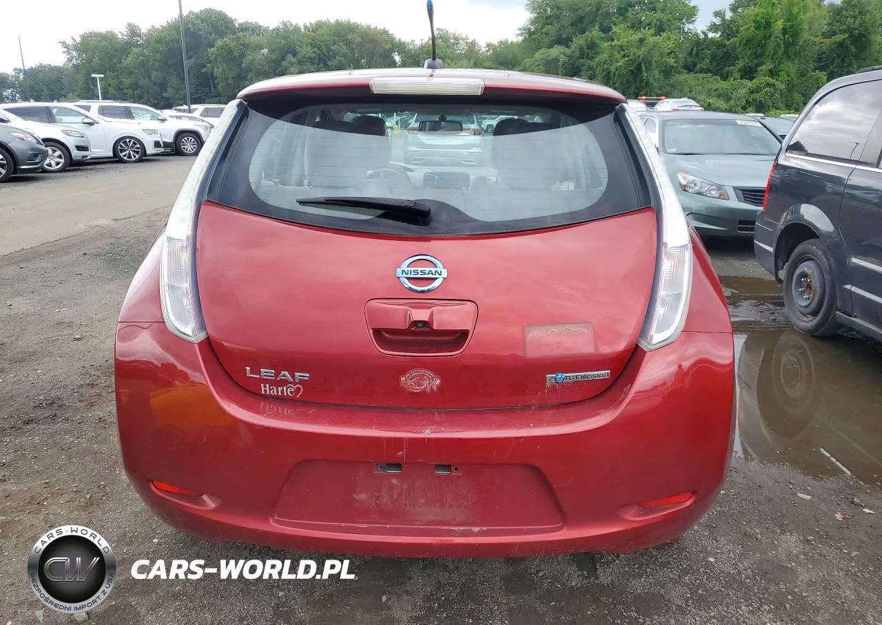 2012 Nissan Leaf Sv VIN:JN1AZ0CP6CT018589 - 6