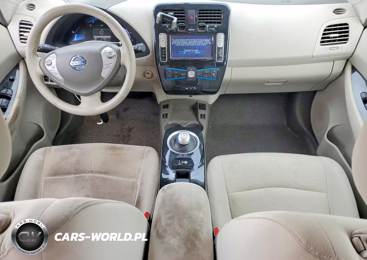 2012 Nissan Leaf Sv VIN:JN1AZ0CP6CT018589 - 8