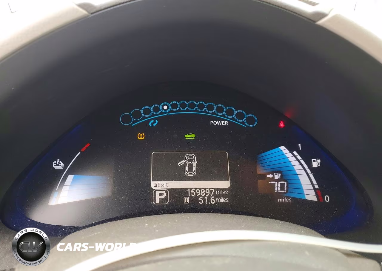 2012 Nissan Leaf Sv VIN:JN1AZ0CP6CT018589 - 9
