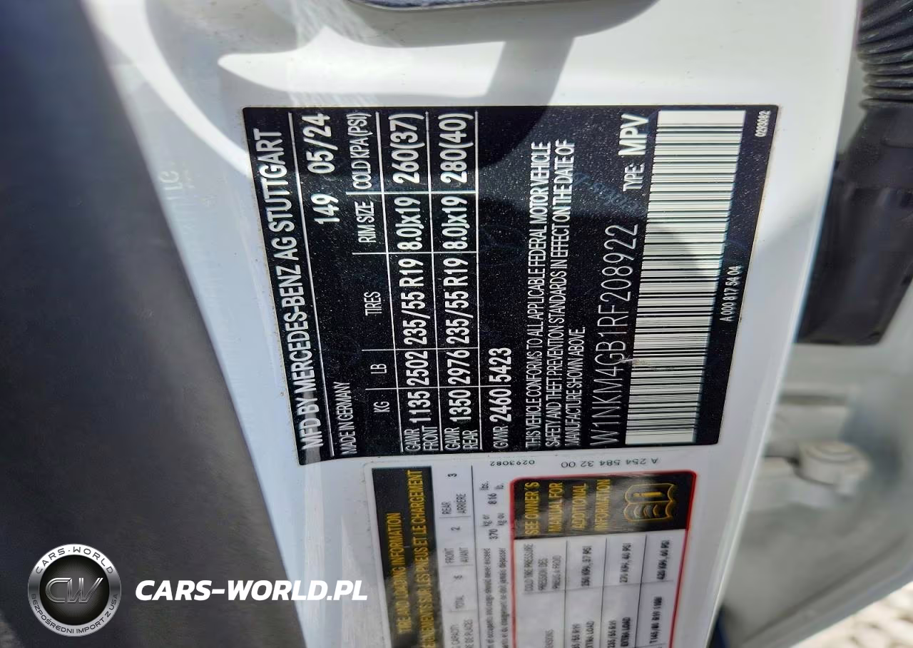2024 Mercedes-Benz Glc 300 VIN:W1NKM4GB1RF208922 - 12