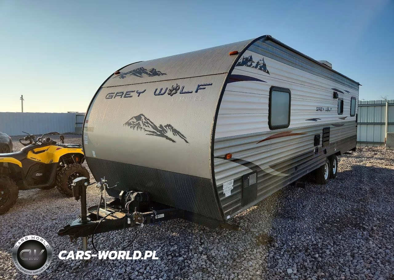 2015 Forest River Grey Wolf Camper VIN:4X4TCKB21FK026449 - 2