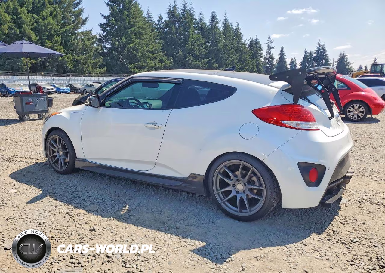 2016 Hyundai Veloster Turbo VIN:KMHTC6AE4GU271093 - 2