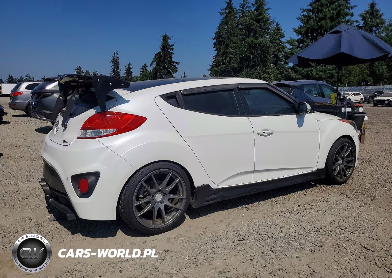 2016 Hyundai Veloster Turbo VIN:KMHTC6AE4GU271093 - 3