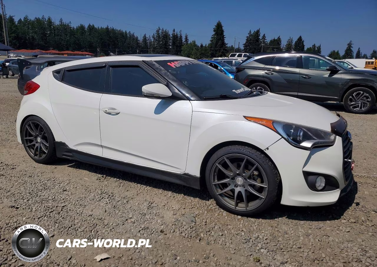 2016 Hyundai Veloster Turbo VIN:KMHTC6AE4GU271093 - 4