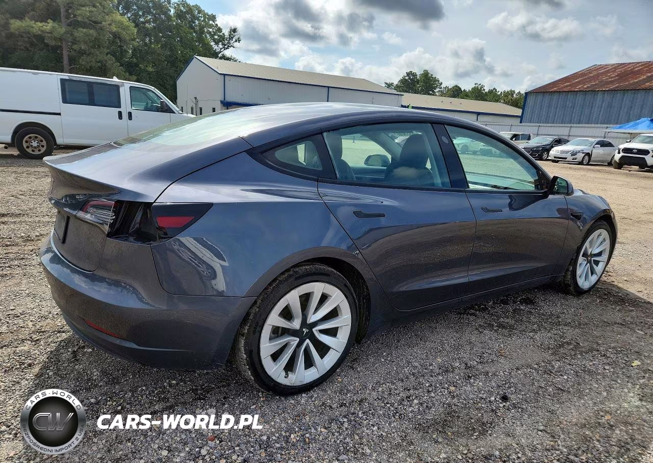 2022 Tesla Model 3 VIN:5YJ3E1EA3NF287784 - 3