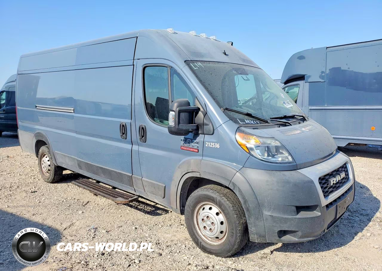 2021 Ram Promaster 3500 Delivery Van VIN:3C6MRVJG0ME536452 - 4