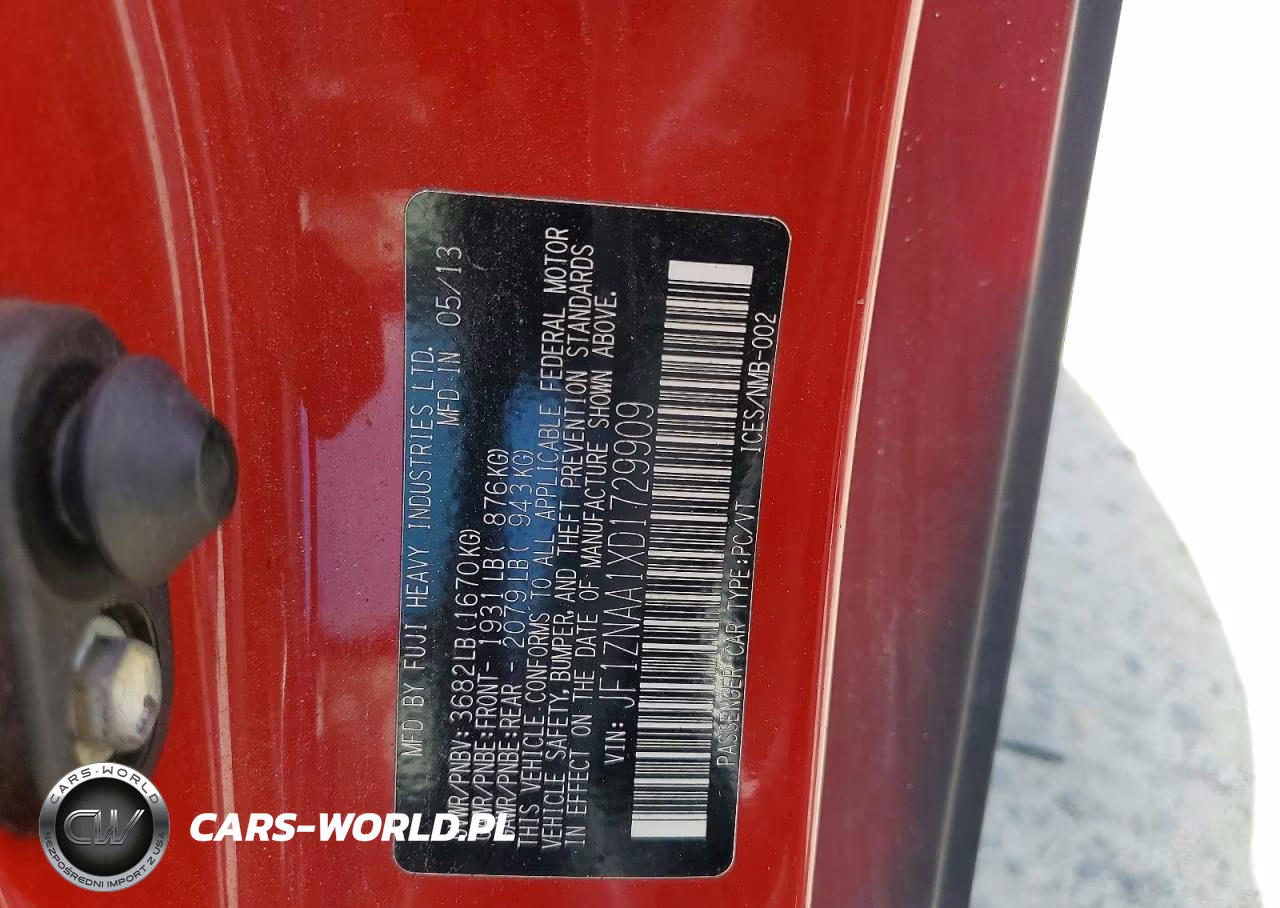 2013 Scion Fr-S Base VIN:JF1ZNAA1XD1729909 - 13