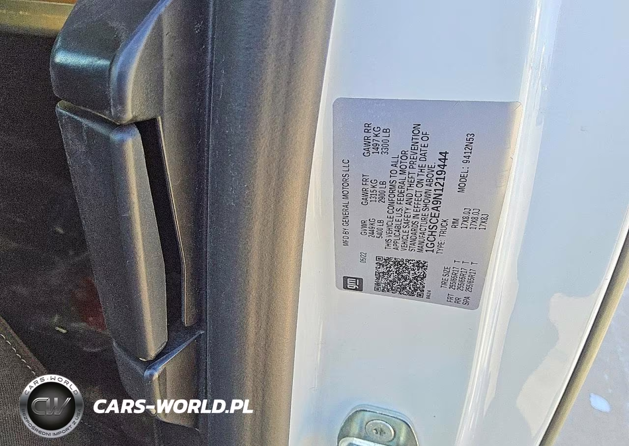 2022 Chevrolet Colorado Lt VIN:1GCHSCEA9N1219444 - 12