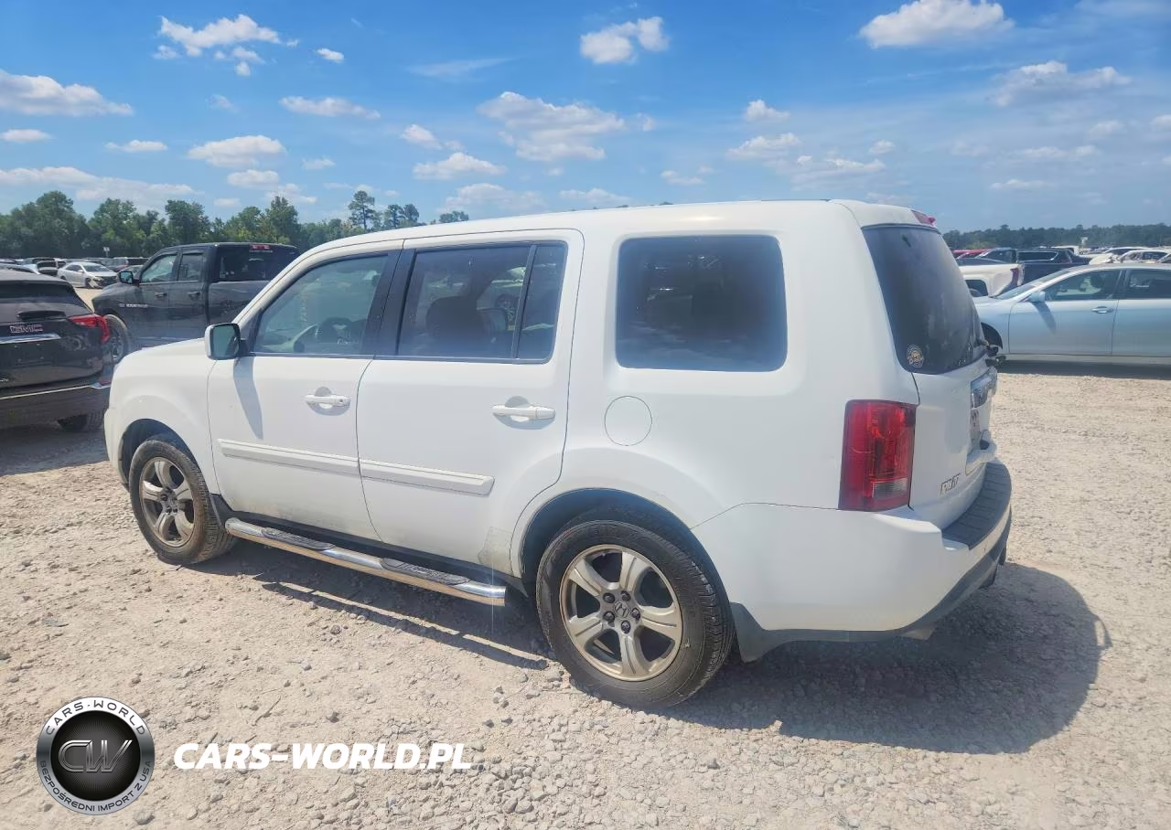 2013 Honda Pilot Exl VIN:5FNYF3H51DB039450 - 2