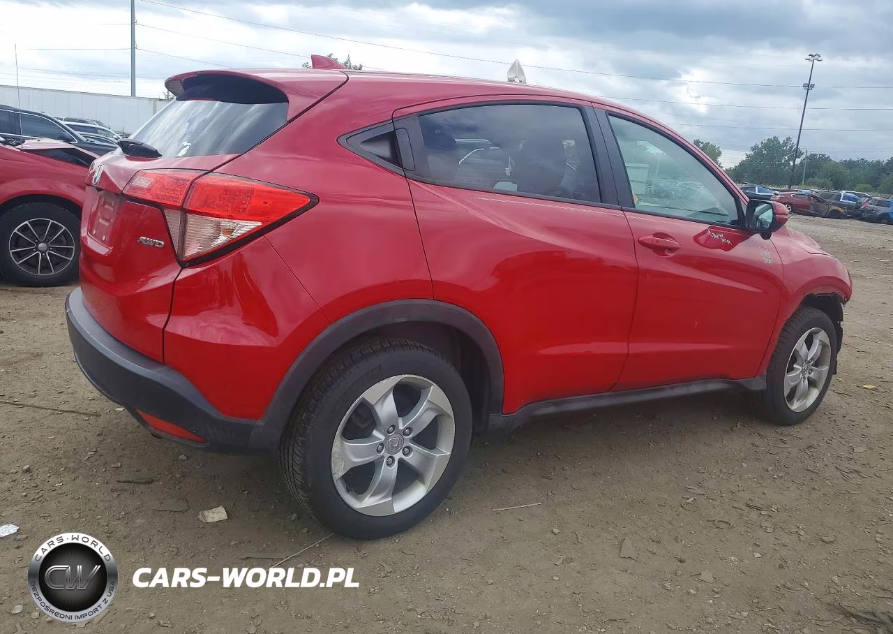2016 Honda Hr-V Ex VIN:3CZRU6H58GM733624 - 3
