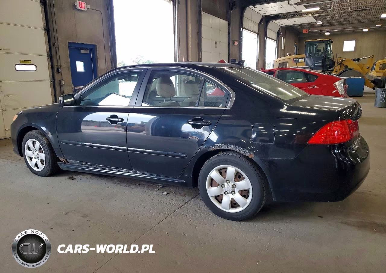 2009 Kia Optima Lx VIN:KNAGE228895316905 - 2