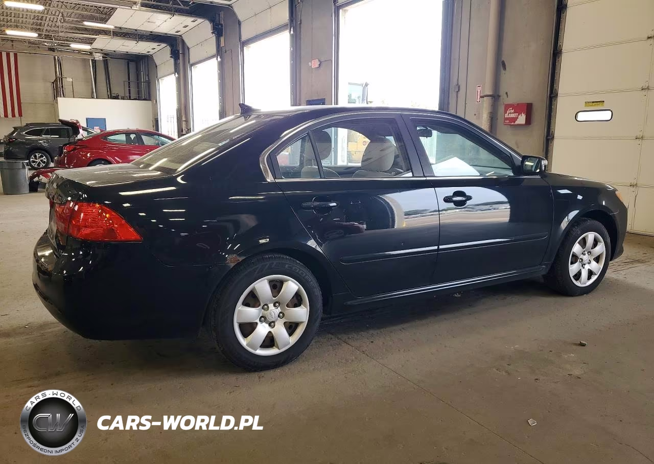 2009 Kia Optima Lx VIN:KNAGE228895316905 - 3
